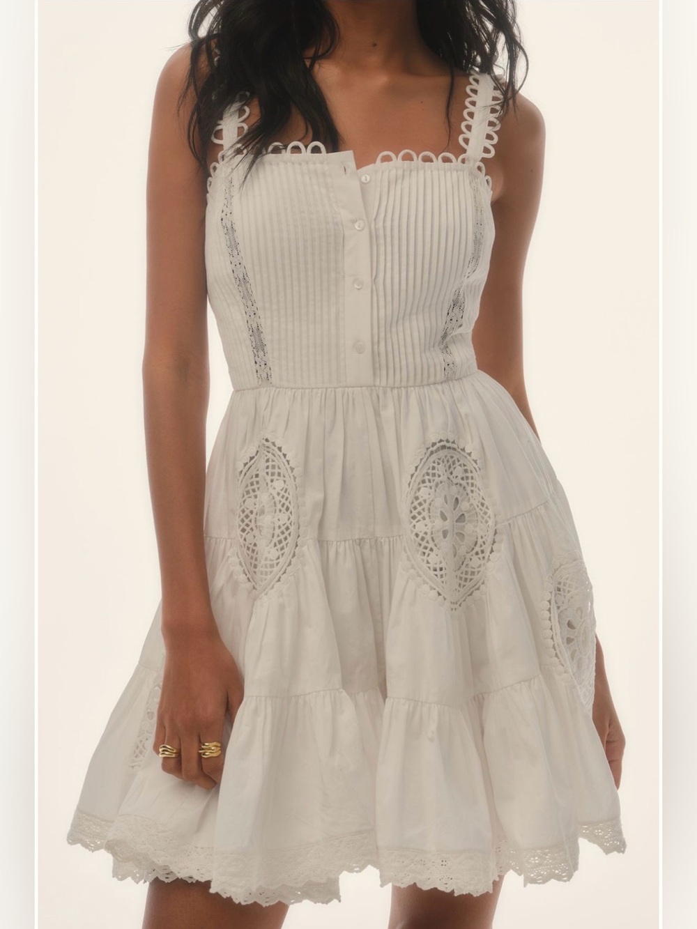 Forever That Girl Adrianna Lace Romper | Small
